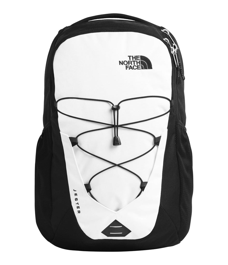 north face backpack white