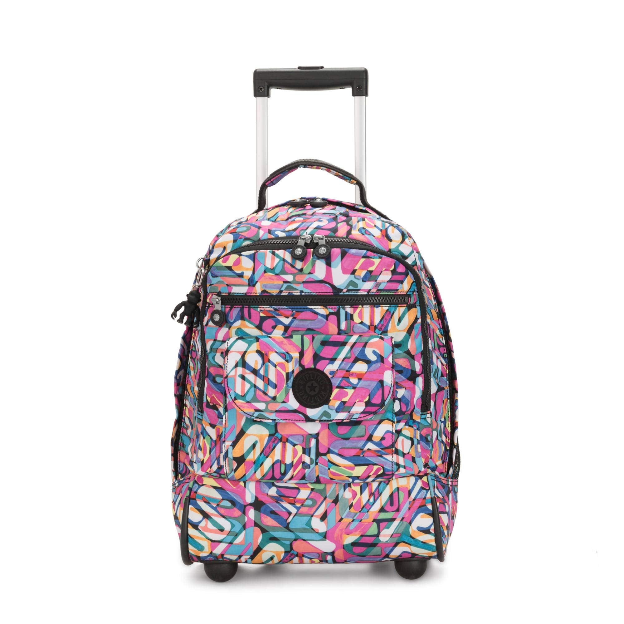 Kipling Sanaa Large Rolling Backpack Wild Melody– backpacks4less.com