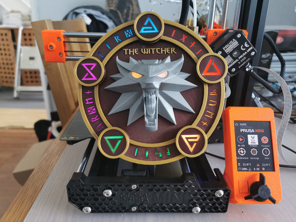 Prusa Mini 3D printed Witcher