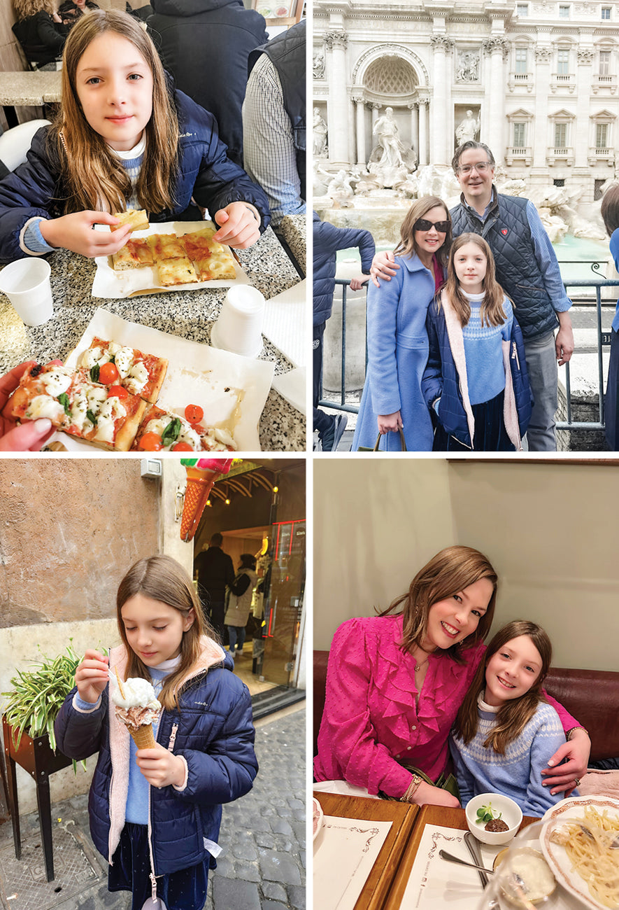 Day 1 in Rome - Pizza, Trevi Fountain, Gelato and CiPASSO Bistrot