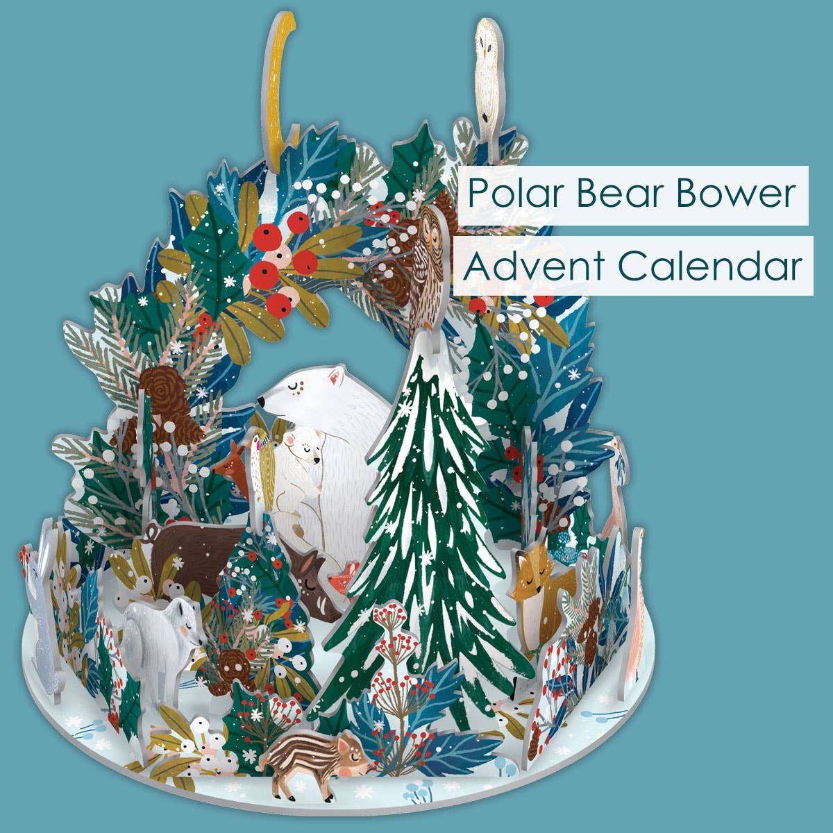 Roger La Borde - Polar Bear Bower Advent Pop & Slot Advent Large - POP 106