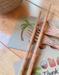 Wooden Coconut Chopsticks