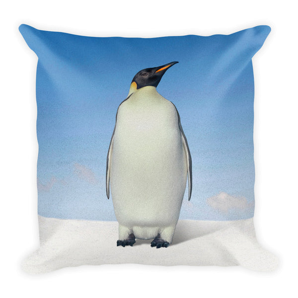 Penguin Square Pillow by Mouthman®