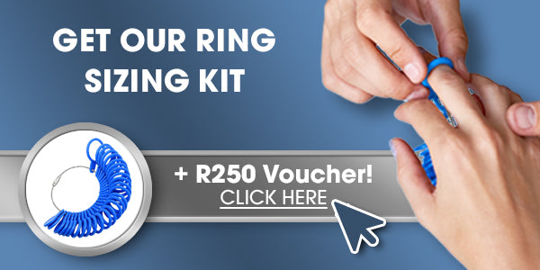 Don`t know your ring size - G&S Ring Sizing Kit Plus R250 Voucher
