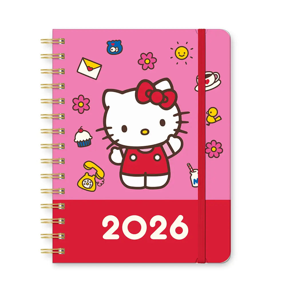 2026 Hello Kitty Playful Pink Planner