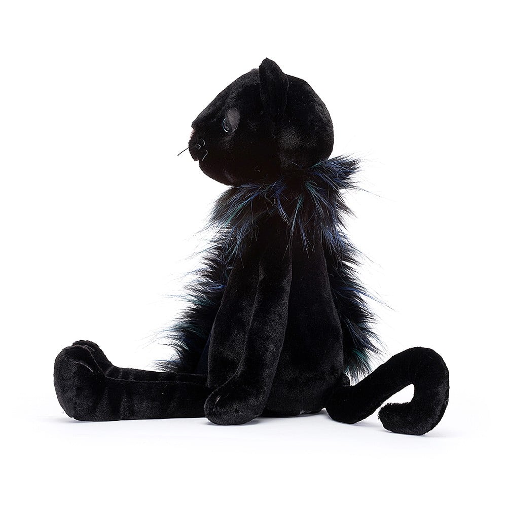 Chat en peluche noir Amore Cat Black - Jellycat