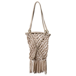 macrame beach bag