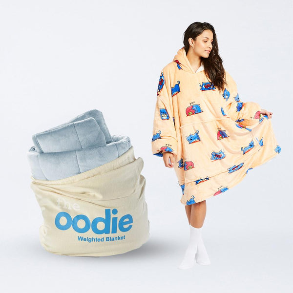 Oodie Blue Weighted Blanket Bundle – The Oodie UK