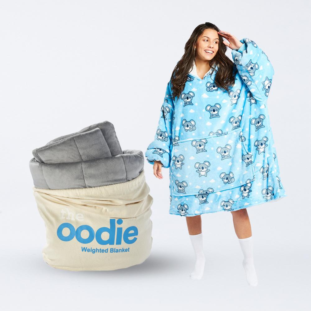 Oodie Grey Weighted Blanket Bundle – The Oodie UK