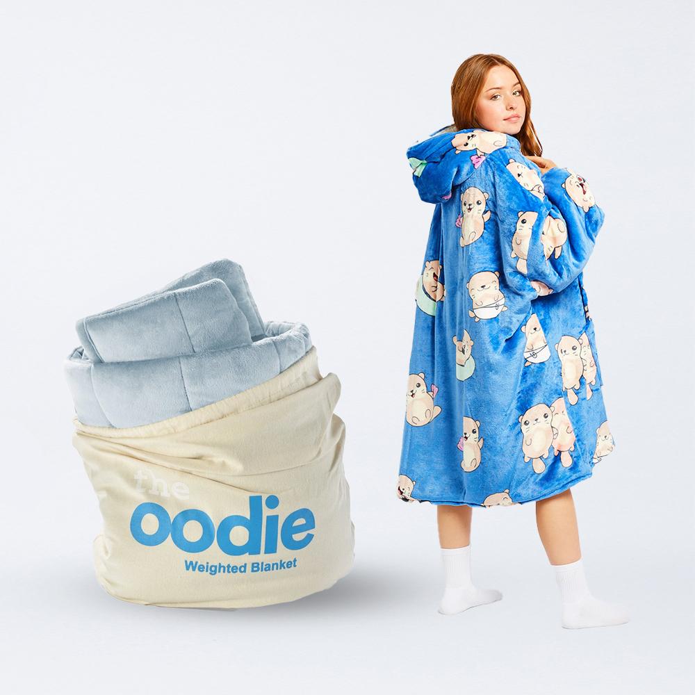 Oodie Blue Weighted Blanket Bundle – The Oodie UK