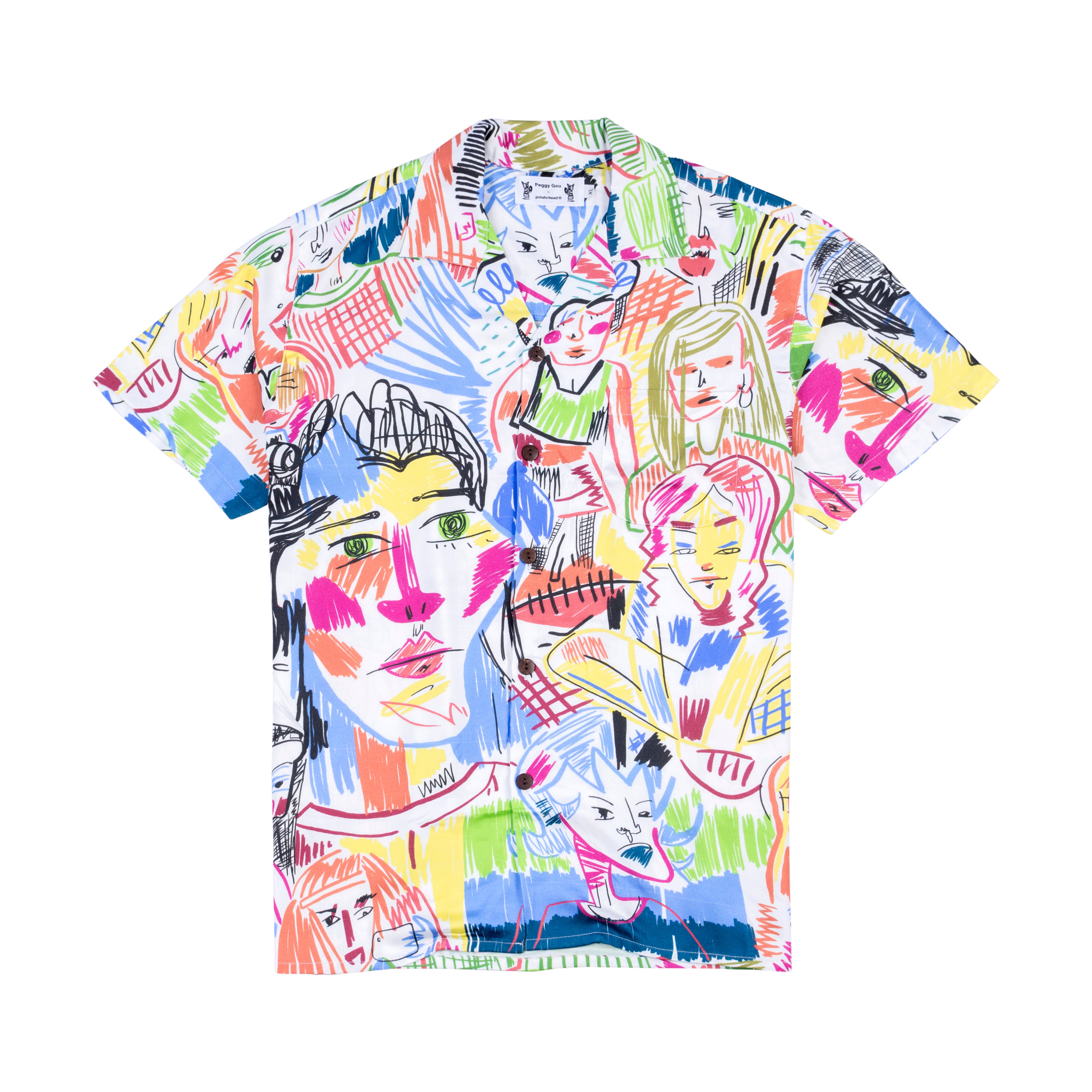 Peggy Gou Legong Shirt (White) — Potato Head Singapore