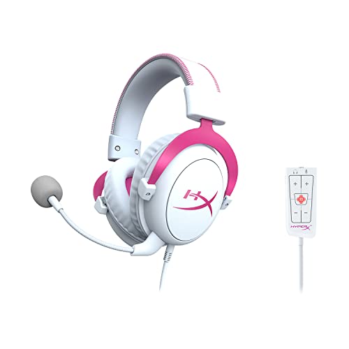 HyperX Cloud Core - Auriculares inalámbricos para juegos para PC,  auriculares DTS: audio espacial X, almohadillas de espuma viscoelástica,  marco de