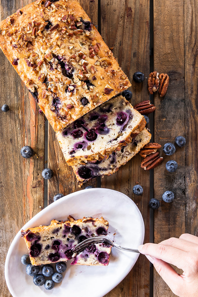 Blueberry Pecan Cake