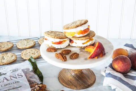 Pecans Cookie Sandwiches