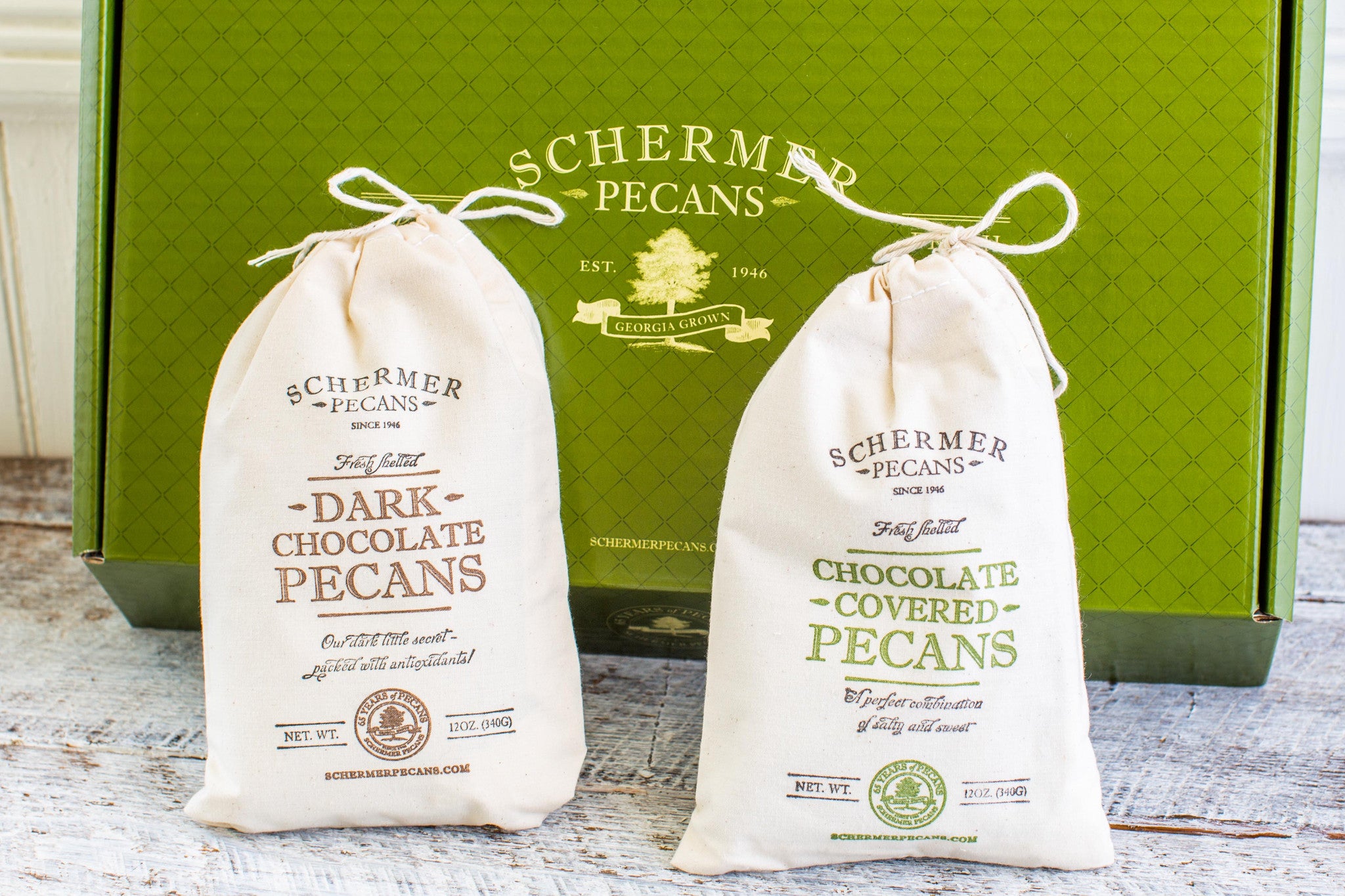 Schermer Pecan, Chocolate Covered Pecans