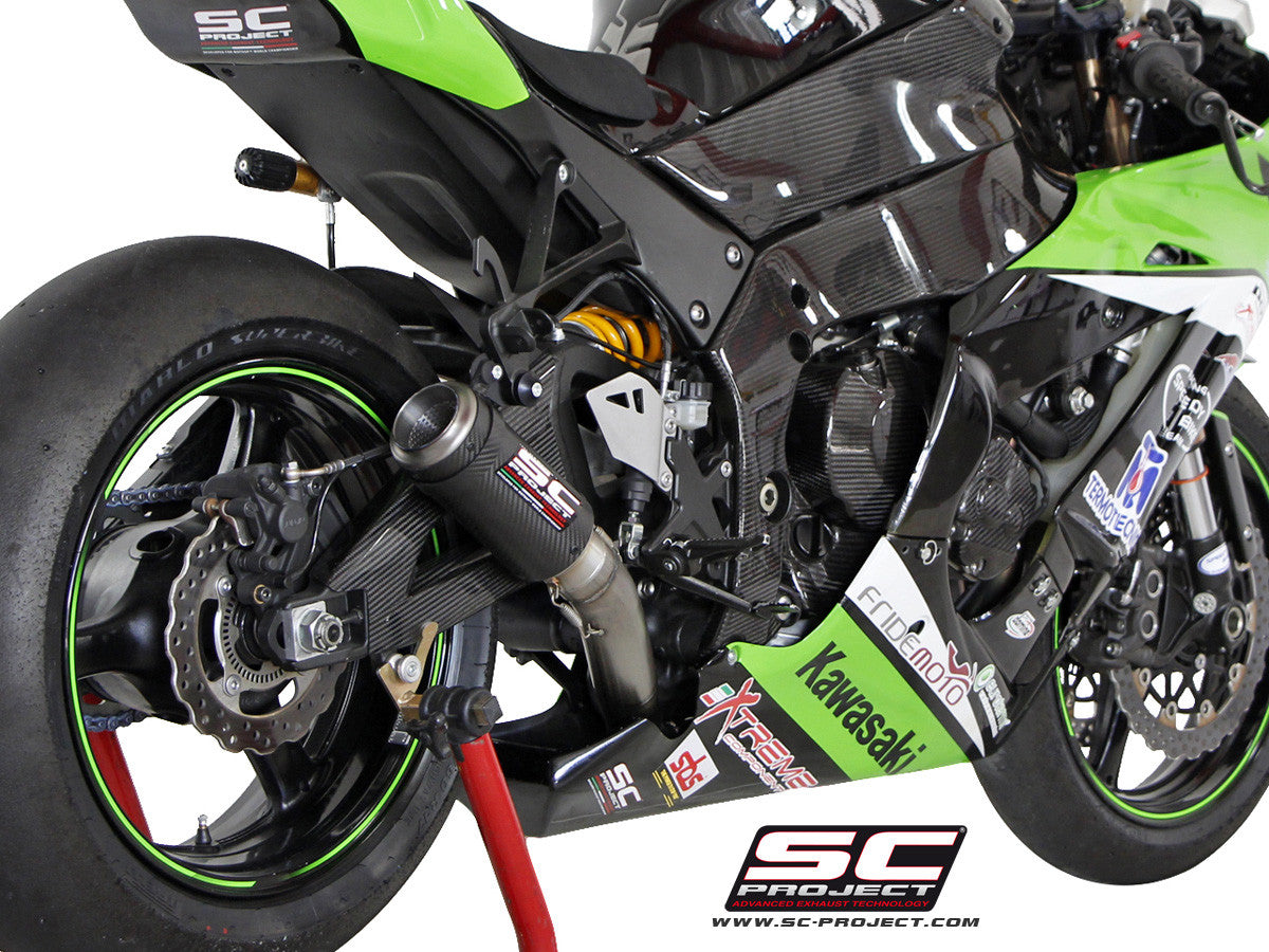 SC-PROJECT CR-Tスリップオンサイレンサー ZX10R 11~15 グレイ系