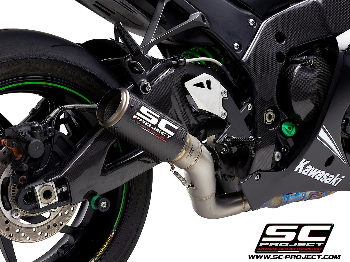 Arrow ZX-10R 2016-2020 スリップオン Pro Race チタンマフラー