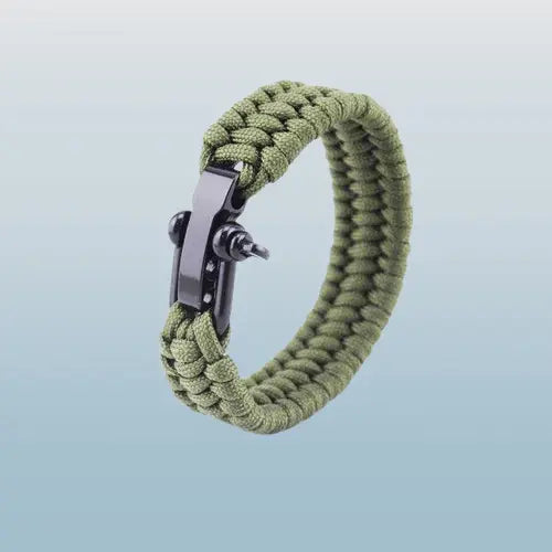 Bracelet Paracorde  Cobra Vert Survie Shop