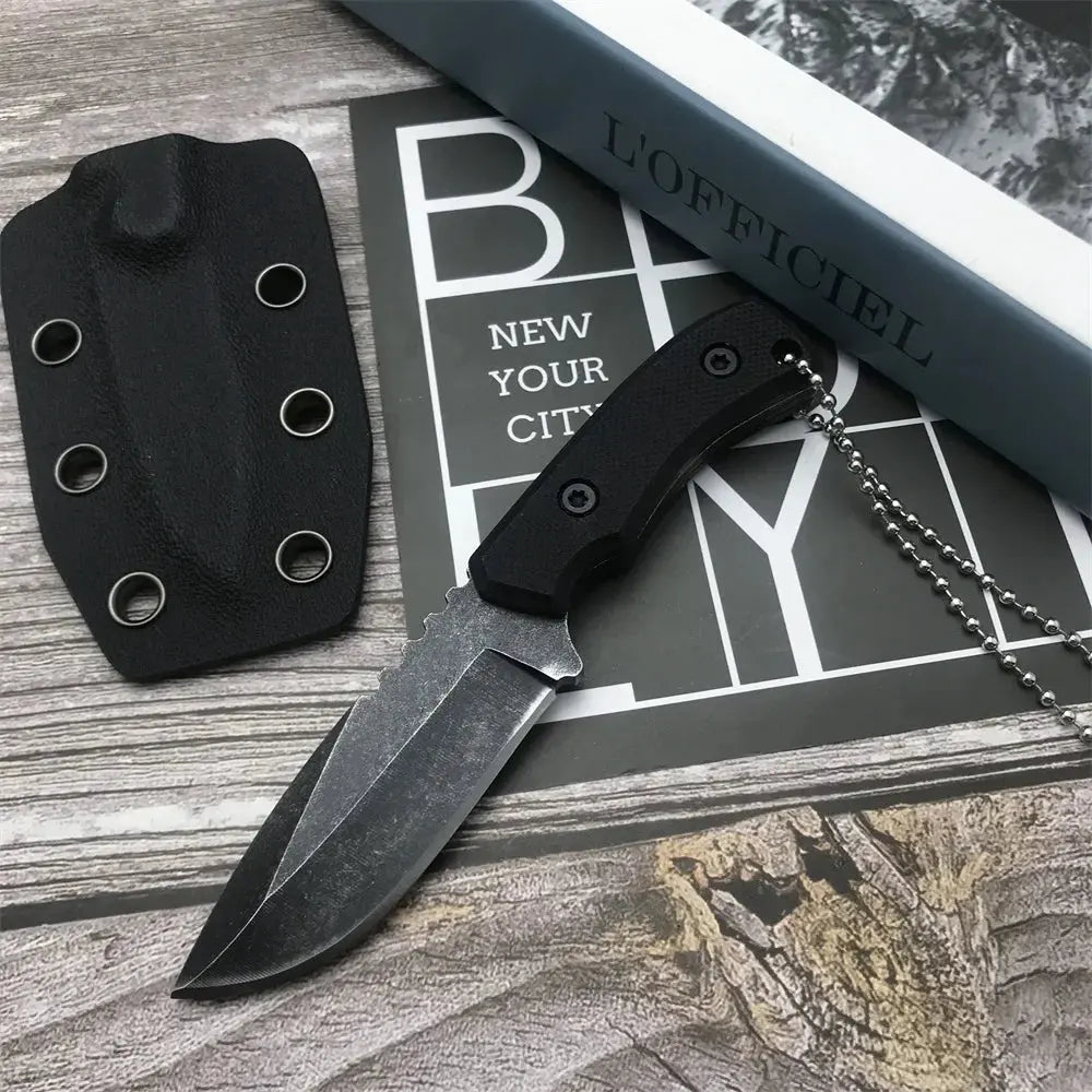Couteau de Poche EDC manche G10 Survie et Buschcraft - Survie Shop