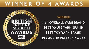 Stylecraft Winner of British Knitting & Crochet Awards!