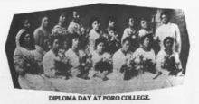 Diploma Day at Poro College, 1920