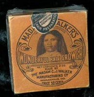 Madam C. J. Walker's Wonderful Hair Grower in the permanent collection of The Children's Museum of Indianapolis