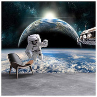 Azutura Astronaut Space Wall Mural Planet Earth Photo Wallpaper Boys Bedroom Home Decor Available In 8 Sizes X Small Digital