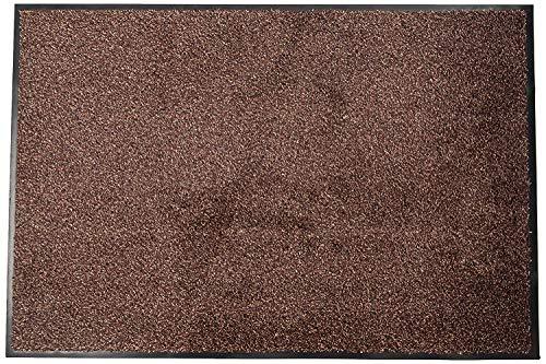 Dandy By William Armes Cotton Washamat Door Mat Dark Brown 120 X 90