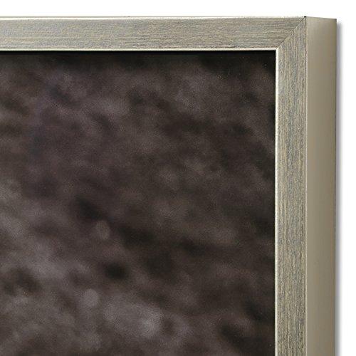 Hill Interiors Highland Cattle Wall Art Silver Picture Frame H60 X W100 X D3 8cm Silver