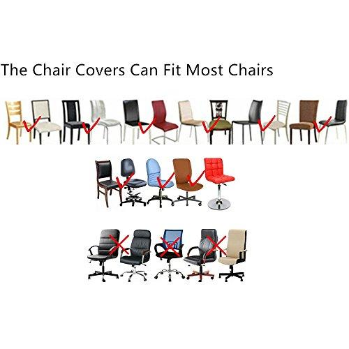 Inroy Pu Chair Covers Artificial Stretch Leather Chair Protector Water