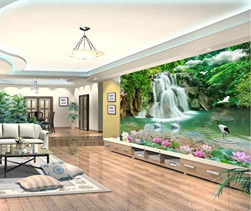 Wall Murals 3d Wallpaper Landscape Waterfall Scenic 3d Wall Mural Living Room Sofa Tv Wall Bedroom Wallpaper