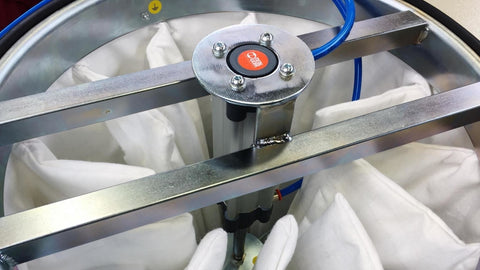 Elektrische filterreiniging DF22 mobiele stofafzuiging