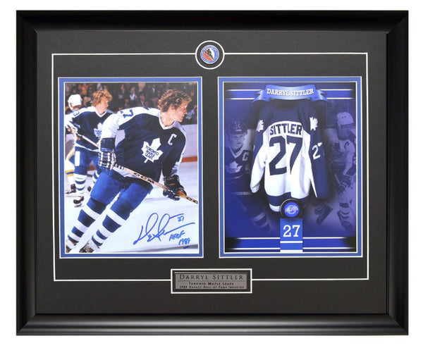 Doug Gilmour Toronto Maple Leafs HOF - 23x19 Signed Framed Print