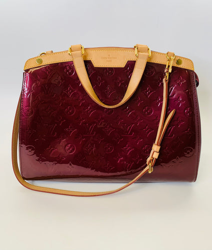 Louis Vuitton Red Taurillon Soft Lockit PM