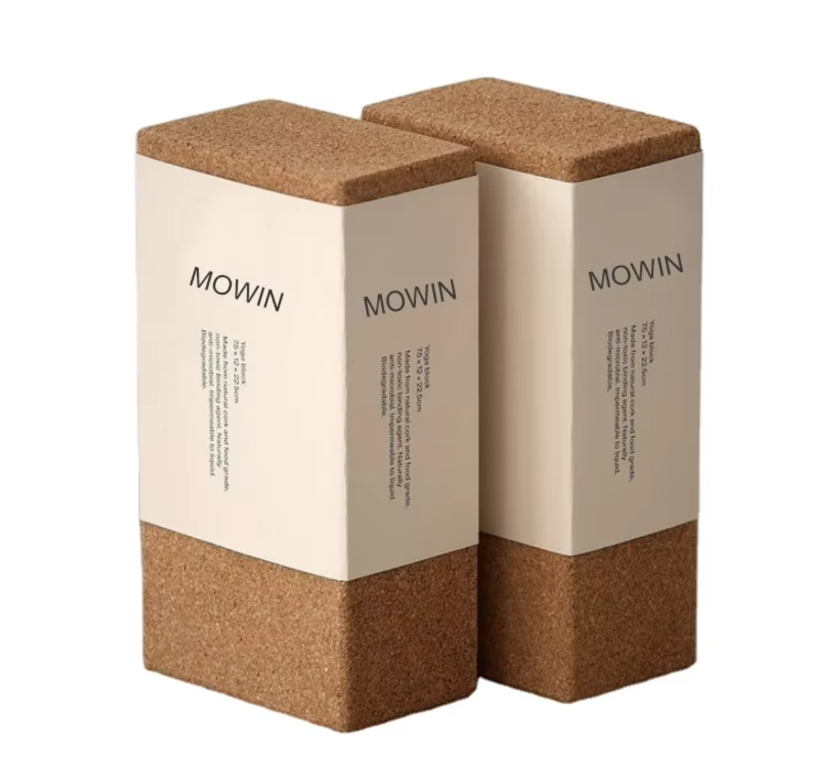 cork yoga blocks