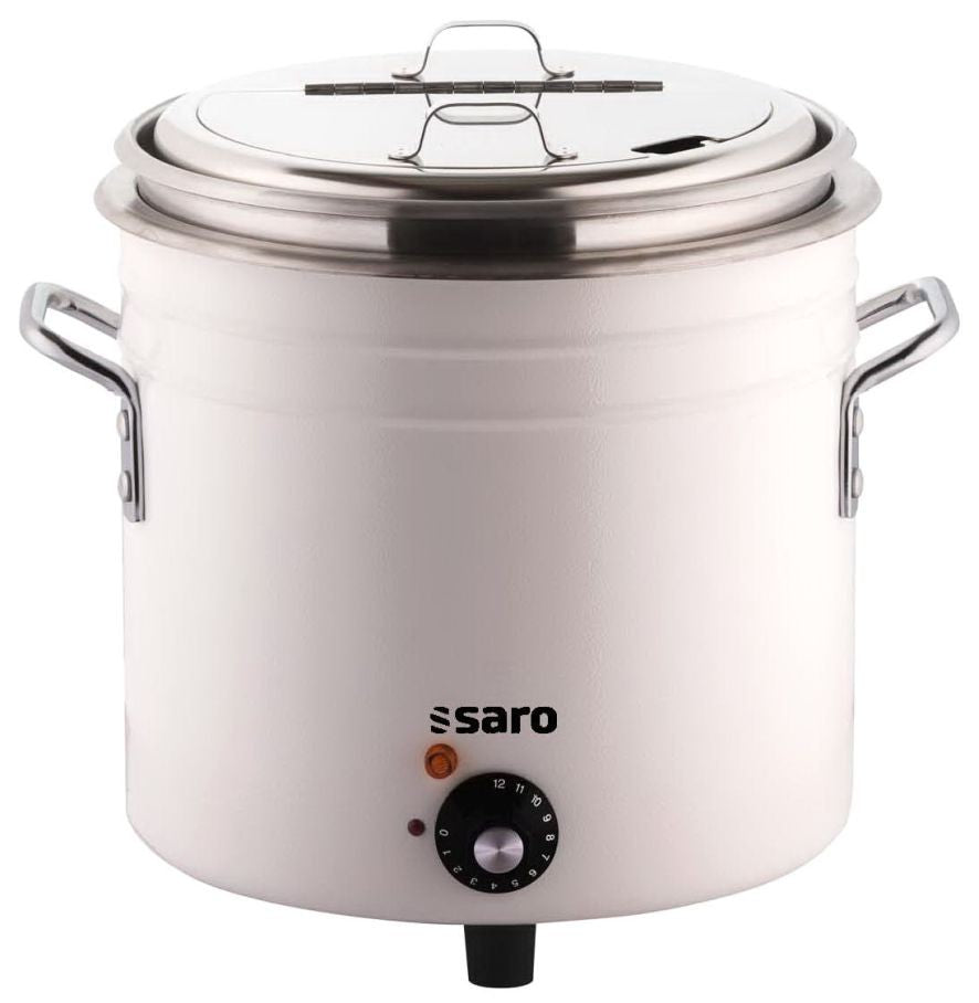 SARO Retro suppe kedel hvid