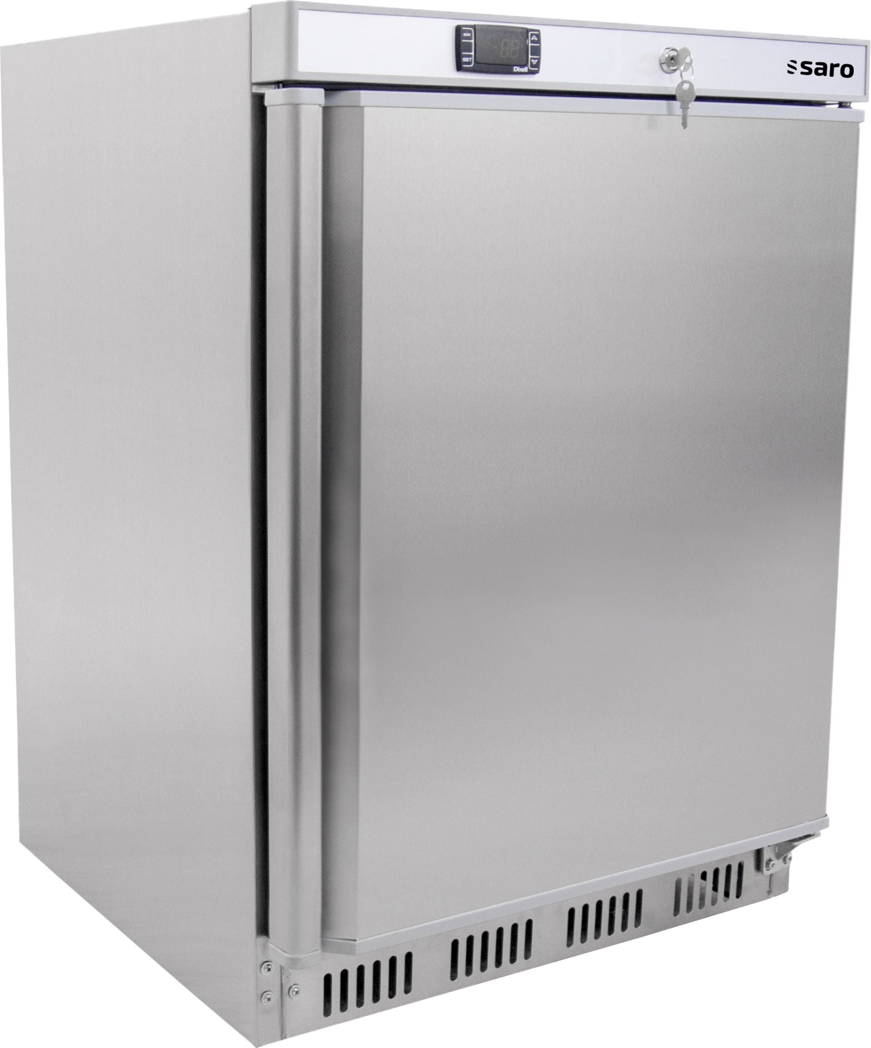 Billede af SARO Opbevaringskøleskab - rustfrit stål, model HK 200 S/S