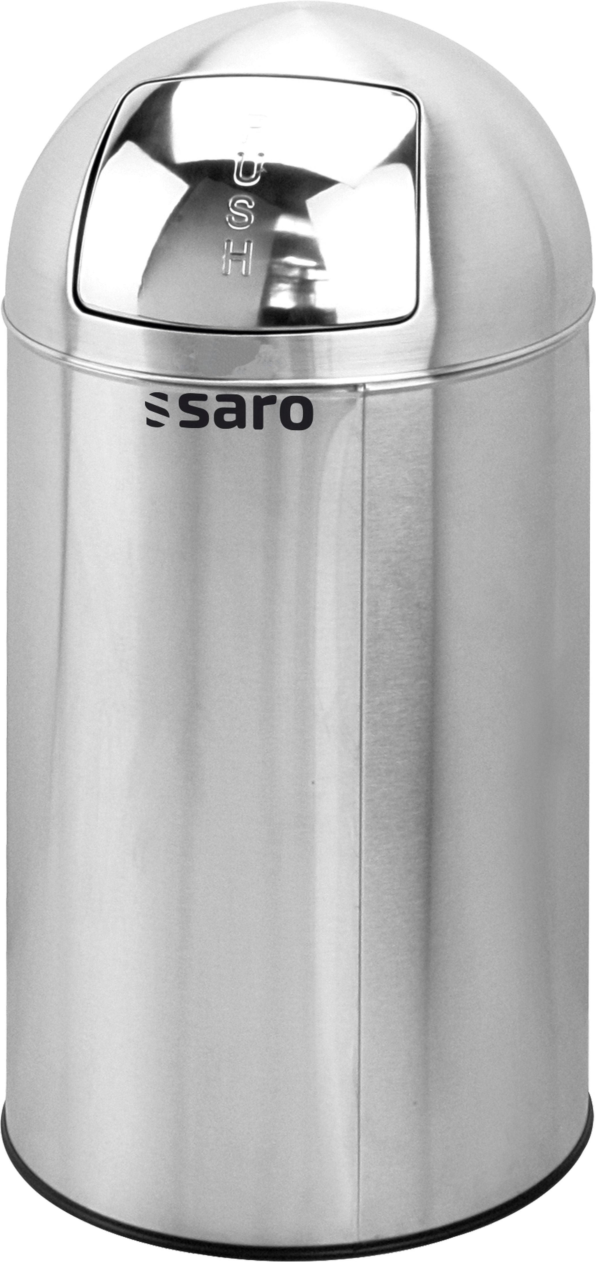 Se SARO Skraldespand med skubbelåg model AD 253 hos Maxigastro.com