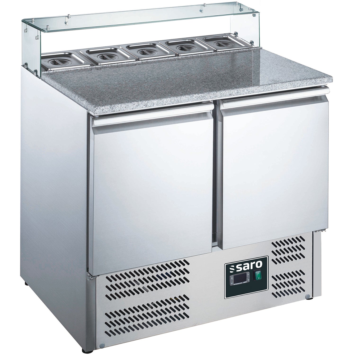 Se SARO Pizzadisk med glasplade, model EPS 900G hos Maxigastro.com