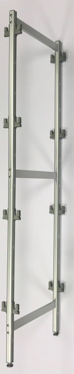 Se SARO Aluminium midterdel reol til 475 dybde / højde 1700mm hos Maxigastro.com