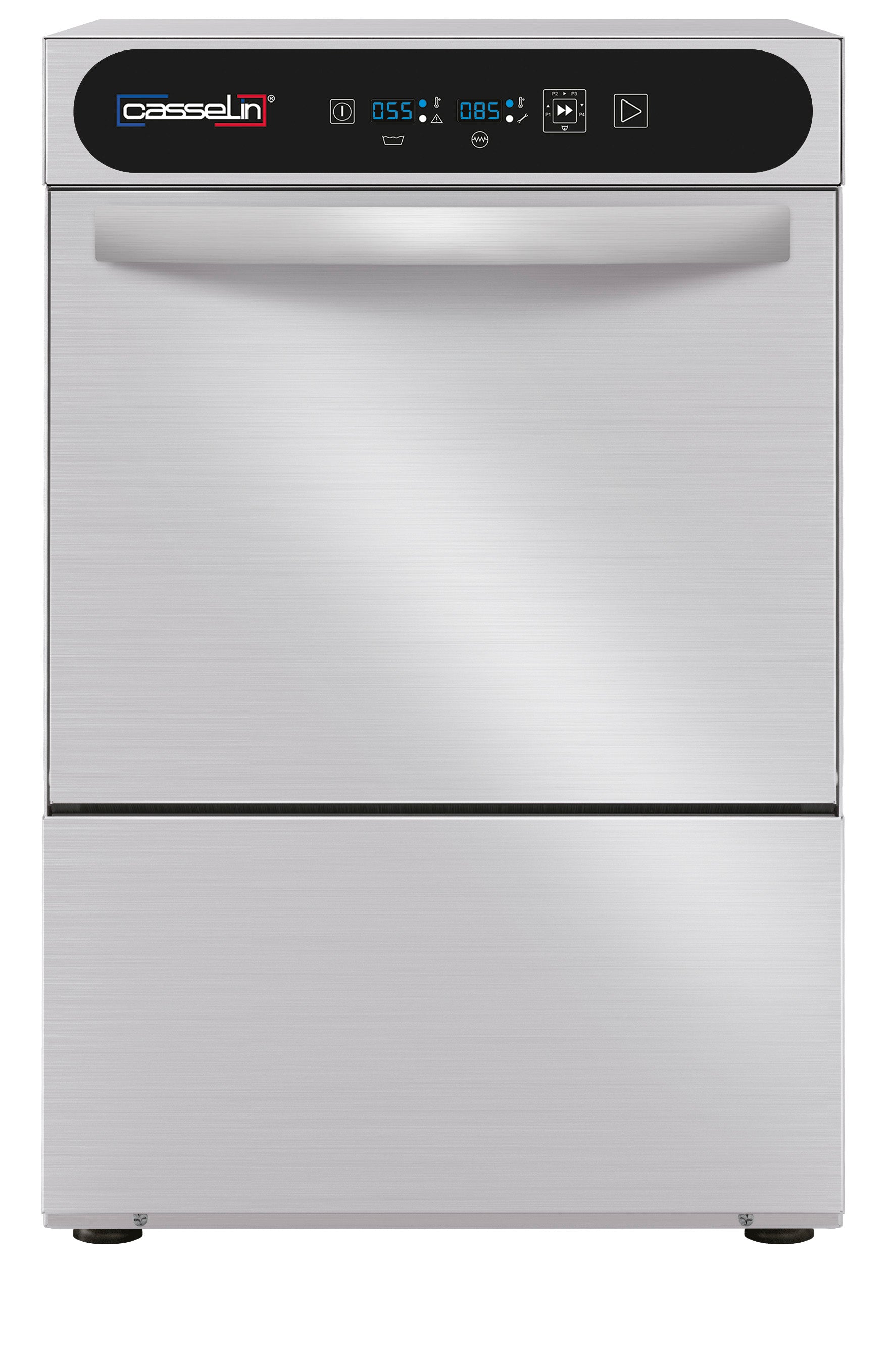 Glasopvaskemaskine 400x400 kurve - Pumpe til afspænding, opvaskemiddel samt tømmepumpe - Model 400U