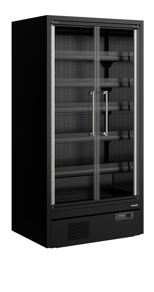 Se Multideck køler til supermarked Galaxy+ GP10FGD Black hos Maxigastro.com