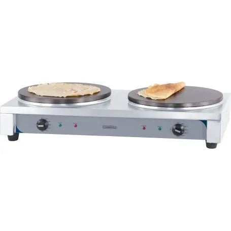 Se Crepes Maker - 2 x Ø40 cm - Elektrisk hos Maxigastro.com