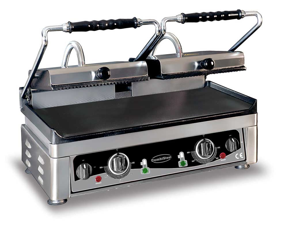 Kontaktgrill / Klemgrill - Glat overflade - 440 x 560 mm