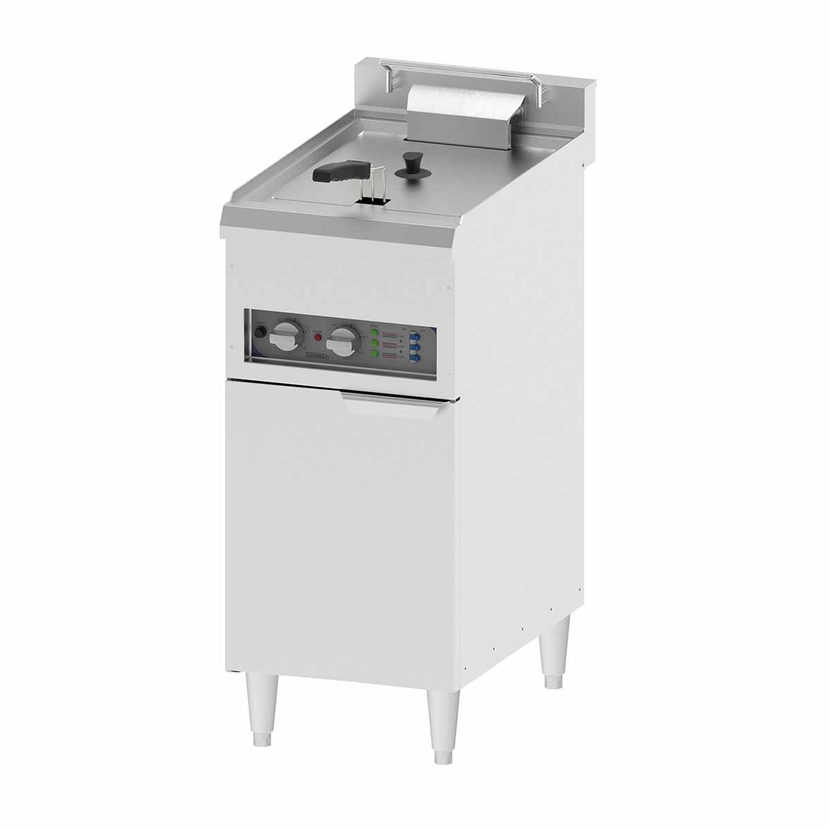 Se Friture Pro - 16 liter - 12 kW - Med underskab hos Maxigastro.com