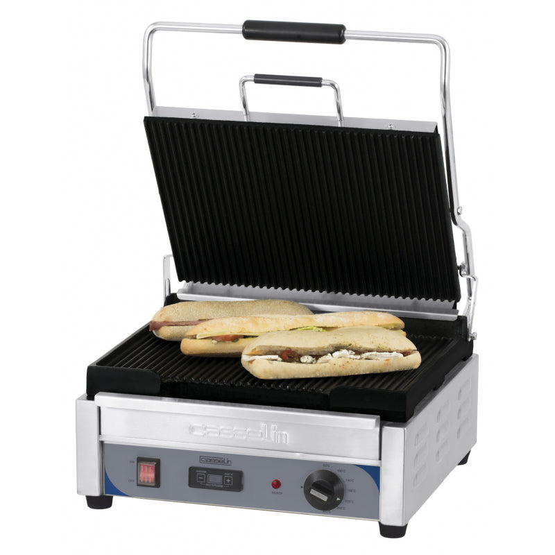 Klemgrill / Panini - 375 x 287 mm - 230 volt