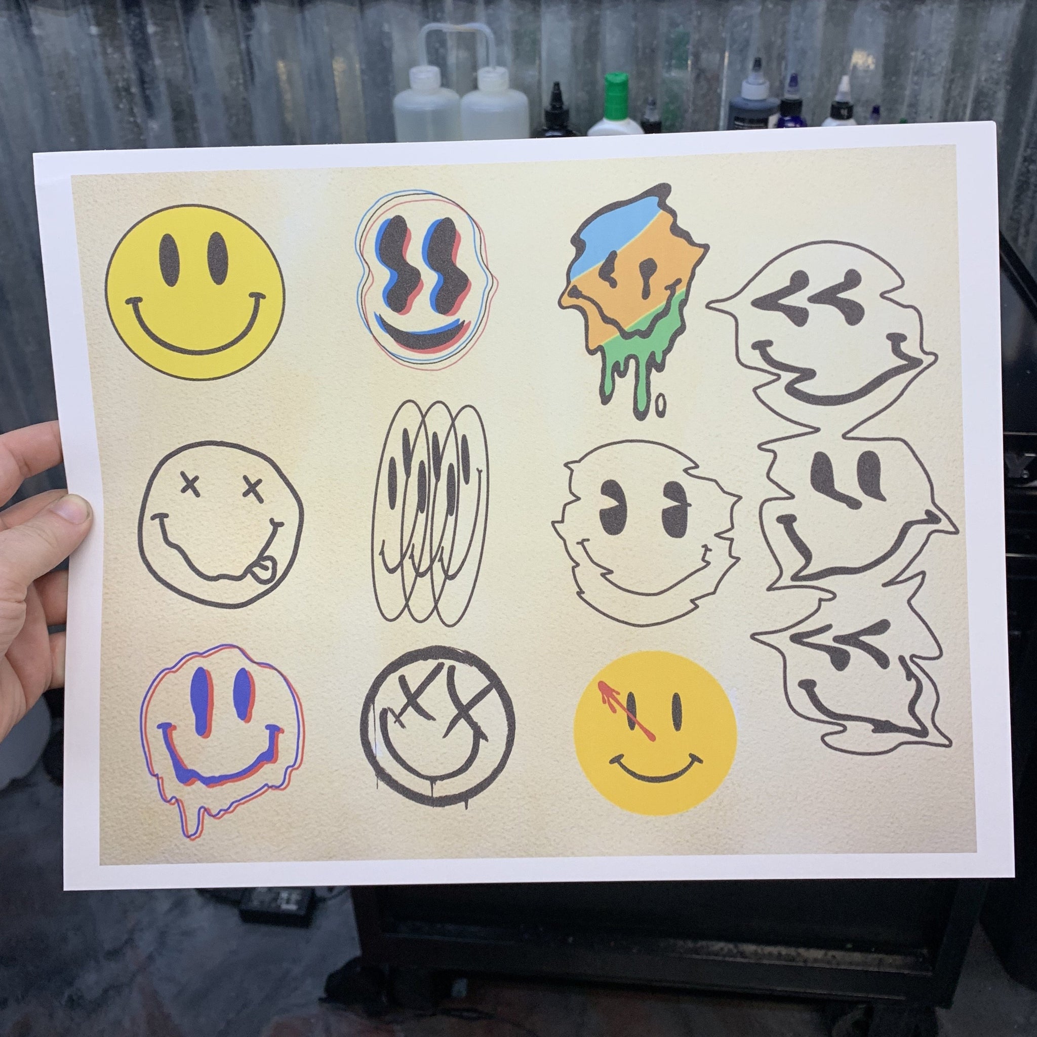 18 Cheerful Smiley Face Tattoo Designs  Moms Got the Stuff