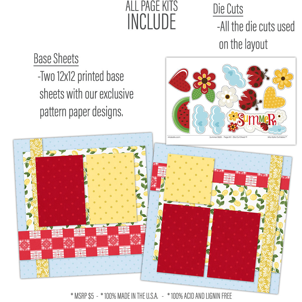 Summer-Page Kit