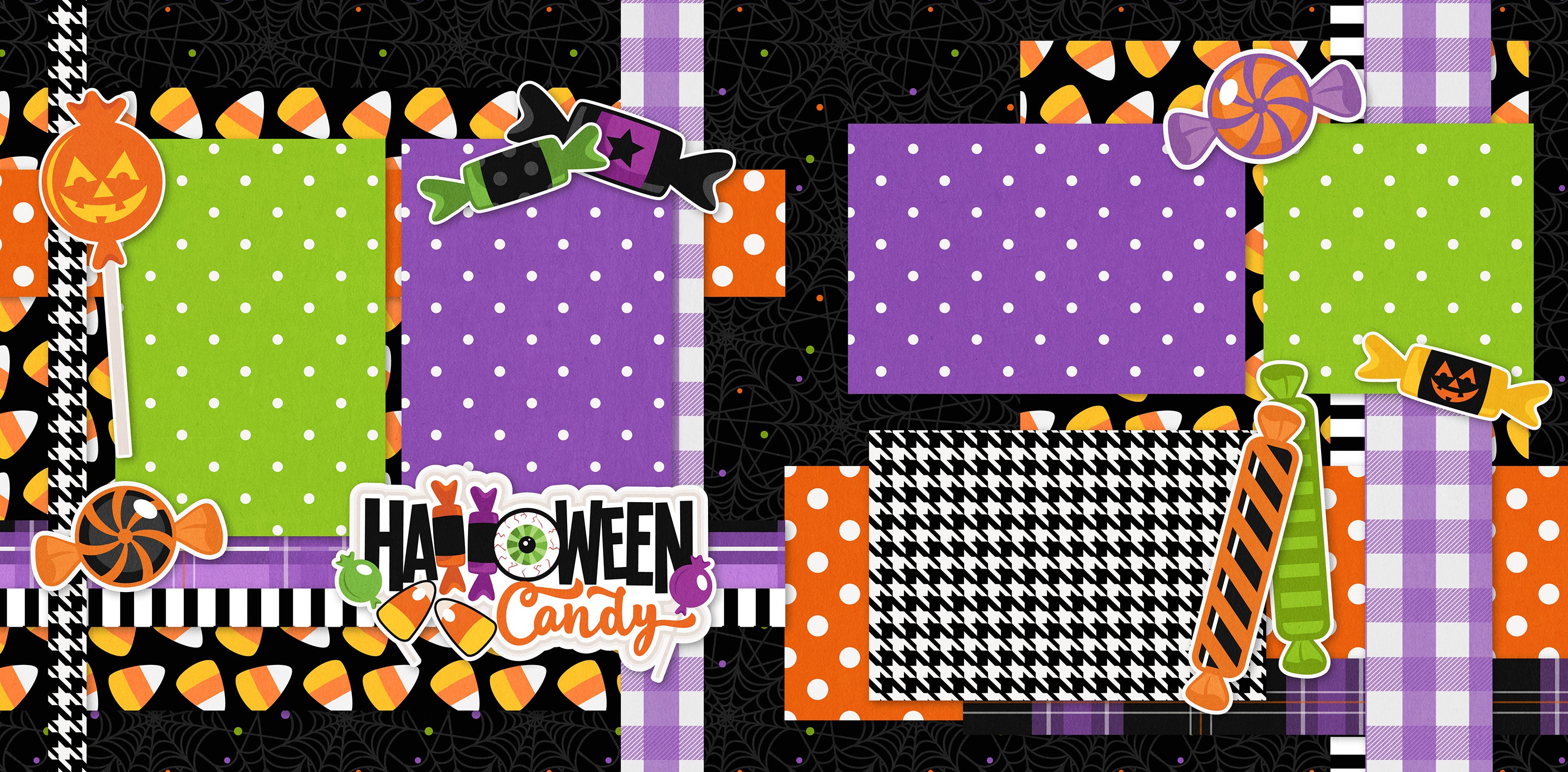  Halloween Candy - Page Kit