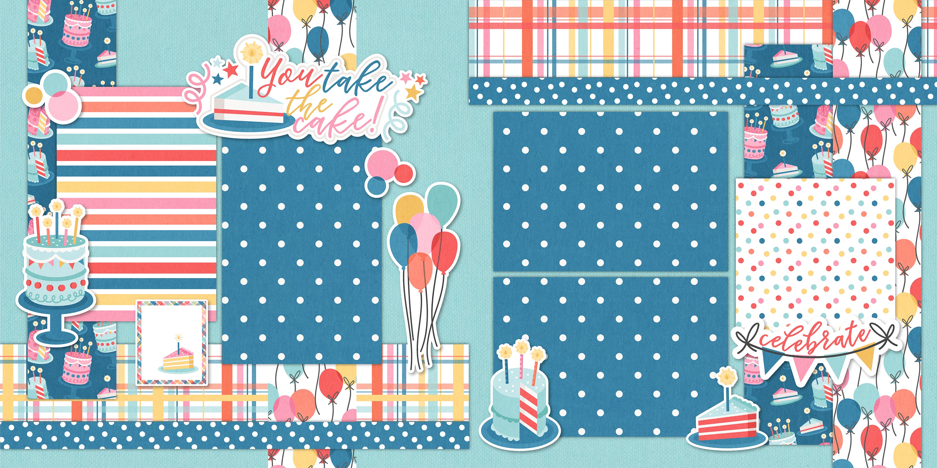  You Take the Cake! - Page Kit
